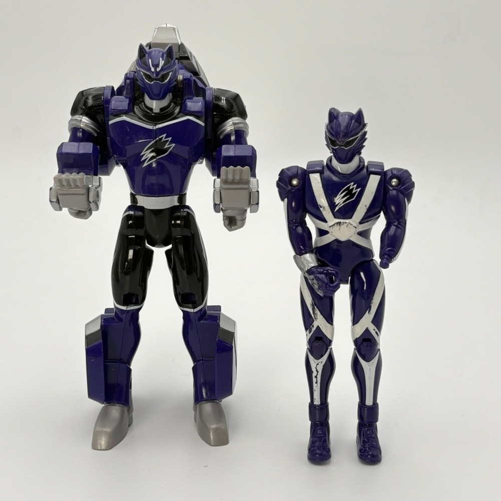 Bandai Power Rangers‎ Jungle Fury Wolf Ranger Deluxe Animorphin 2007 2008 Lot